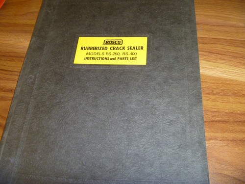 Rosco 250 400 - rs-250, rs-400