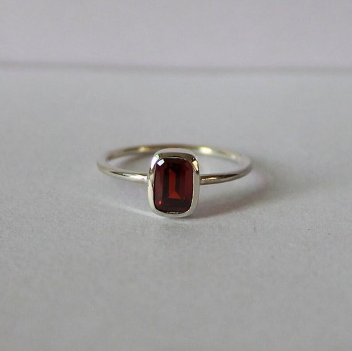 Anello granato gennaio pietra - anello,