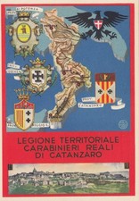 Cartolina antica: Legione Territoriale Carabinieri Reali di Catanzaro