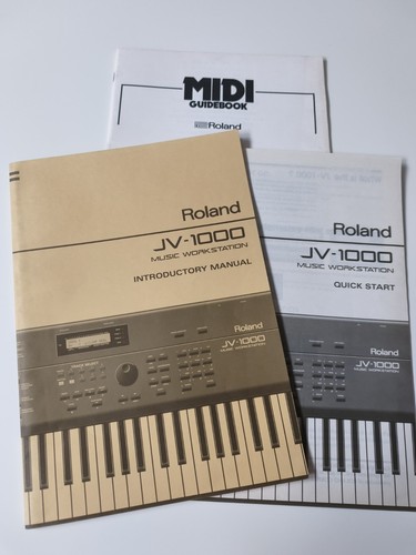 Set manuali originali roland - set,