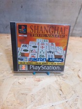 SHANGHAI TRUE VALOR SONY PS1 PLAYSTATION 1 PAL ITALIANO COMPLETO