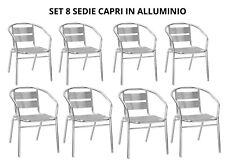 SET 8 SEDIE CAPRI IMPERMEABILI