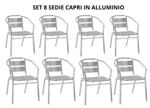 Set sedie capri impermeabili - 8,