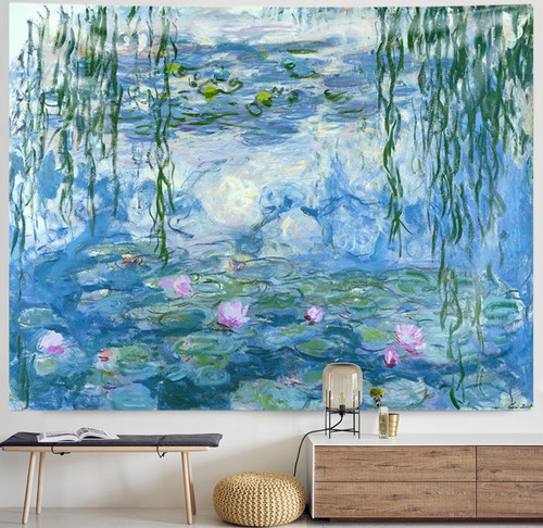 Arazzo parete con fiori - da,