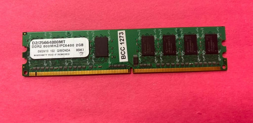 Qimonda 2gb ddr2 800mhz - 🍍�qimonda,