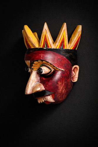 Maschera mostro diavolo demone
