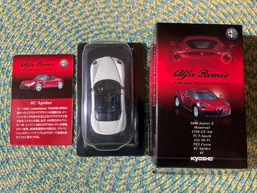 Kyosho 164 alfa romeo - alfa, 8c