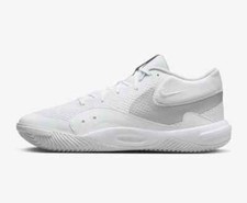 NIKE HYPERQUICK Scarpe Volley Pallavolo Sport Indoor FN4678 102 Bianco Argento