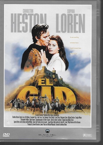 Dvd el cid - dvd,