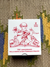 2 EURO SAN TOMMASO D'AQUINO 2024