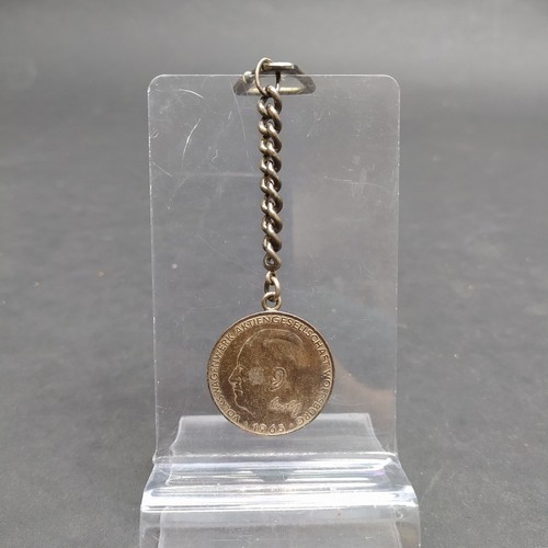 Portachiavi con medaglia 10 - portachiavi,