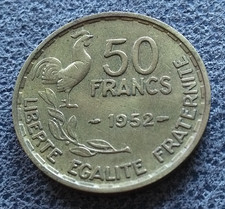 Monnaie France 50 Francs 1952 Guiraud KM#918 [3707]