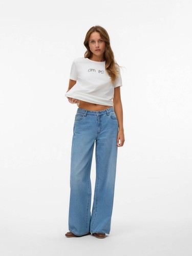 Vero moda remy wide denim - vero,