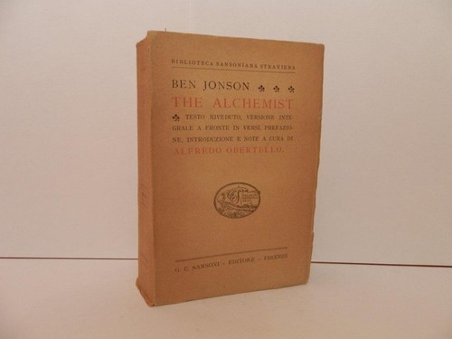 The alchemist jonson - the,