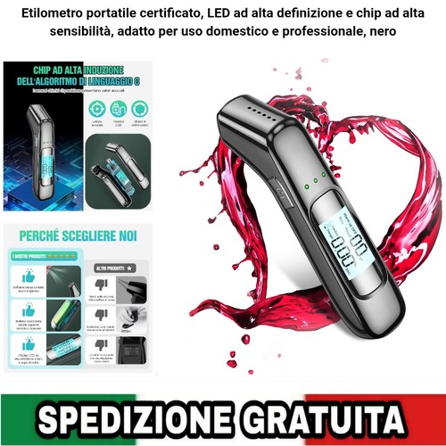 Etilometro portatile alcol - portatile,