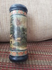 Crandall Spillikins-Jackstraws, giocattolo XIX secolo, set alfabeto, in scatola; Crandall's