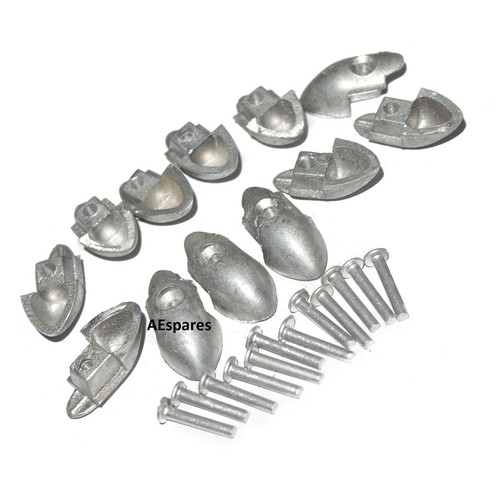 Kit finali cromati - kit, per