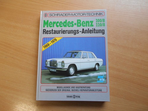 Manuale restauro mercedes benz - manuale,