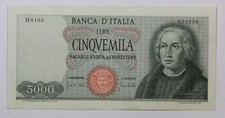 1970 Italy 5000 Lire Pick #