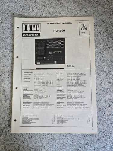 Manuale servizio originale - di,