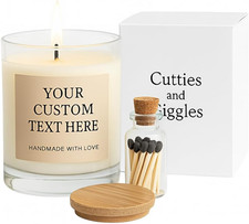 Candela Di Soia Personalizzata
