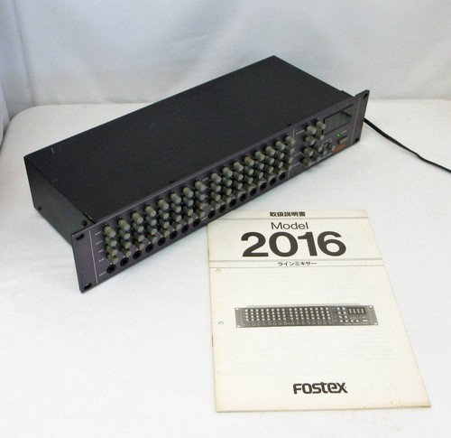 Fostex 2016 mixer linea - mixer,