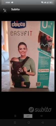 Marsupio porta neonato - neonato, chicco