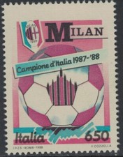 1988-REPUBBLICA-SCUDETTO AL