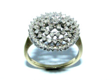 Anello Cluster In Diamante In