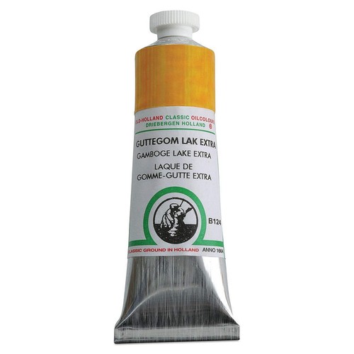 Old holland olio color gamboge - old,