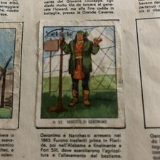 FIGURINA N. 93 EPOPEA INDIANA