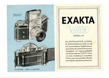 IHAGEE Brochure EXAKTA VAREX
