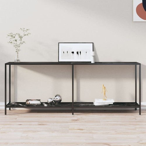Vidaxl tavolo consolle nero - tavolo,