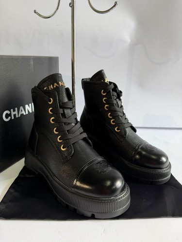 Chanel stivaletti donna pelle - chanel,