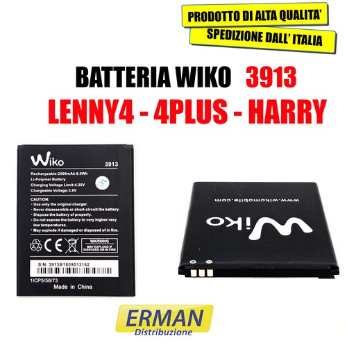 Batteria wiko 3913 per - batteria,
