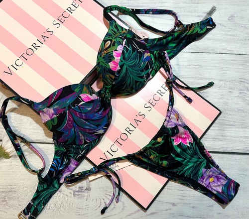 Set thong floreale con - set, fascia