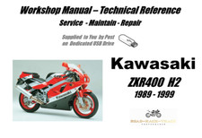 Kawasaki ZXR400 ZXR 400 H2