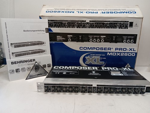 Behringer mdx 2600 composer - behringer, mdx-2600