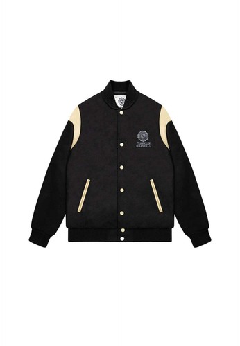Giacca varsity black nero - giacca,
