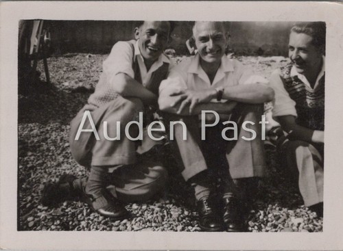 Three men 1950s - men, snapshot