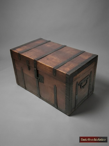 Cassa baule forziere in - -,