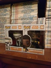 Lotto 2 Pz. Funko POP! 240 Lando Calrissian e 245 L3-37 Star Wars - Mai Aperti!