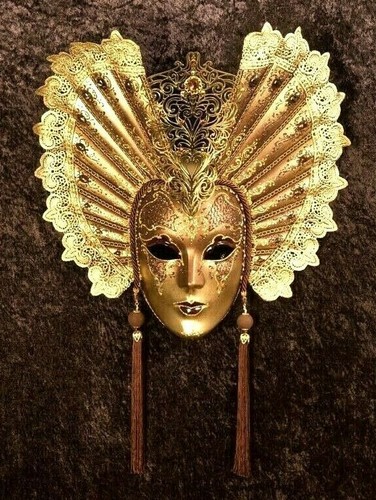 Maschera veneziana indossabile - maschera,