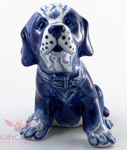 Statuina cane cucciolo beagle - statuina,