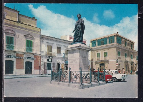 Cartolina venosa piazza - venosa,