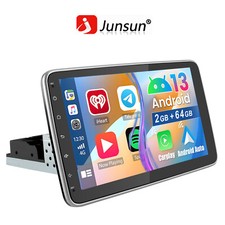 4+64GB Android 13 Carplay WIFI Autoradio GPS Navi 1 DIN 360° Girevole Schermo