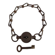 Chiave lucchetto catena