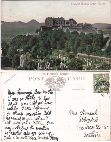 Stirling castle from tower - stirling,