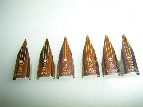 Lamy carat gold nib - 14,