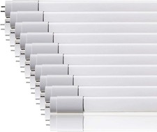 Set di 10 tubi fluorescenti LED T8 150 cm G13 20W 6500K 2100 lm + starter